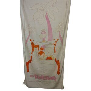 The Flinstones Beach Towel Vintage Jay Franco Hannah Barbara Cartoon READ
